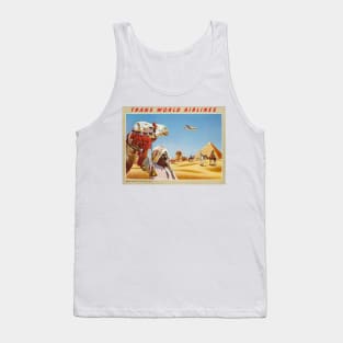 Egypt - Vintage Travel Poster Tank Top